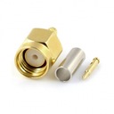 SMA PLUG, штекерный контакт RG-316, RG-174