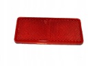 Отражатель красный прямоугольный, приклеенный, 40х90.