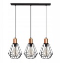 Подвесной светильник Loft Retro Edison 3 Cu Link Strip3