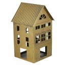 ДОМ МЕТАЛЛ ДОМ ФИГУРКА ФИГУРКА СВЕЧА ПОДСТАВКА ЛАМПОЧКА ТРОЙНИК НА ПОДАРОК