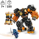 LEGO NINJAGO 71806 Mech żywiołu ziemi Cole’a Liczba elementów 235 szt.