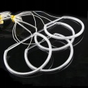 SEGMENTS CCFL BMW ROULEMENT EYES BMW E46 YEUX ANIOLA 2 CV 131MM 146MM BLANCphoto 11