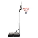 Баскетбольный набор, уличная садовая корзина, регулируемая, 210-260 см Meteor