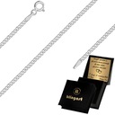 Серебряная мужская цепочка PANCERKA 2,2 мм 45 см 925 г.