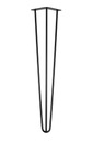 Metalowa noga stołu HAIRPIN LEGS 71cm 3pręty loft