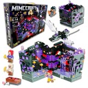 Minecraft MYWORLD БЛОКИРУЕТ АТАКУ ДРАКОНА НА ФИОЛЕТОВУЮ КРЕПОСТЬ LED 511 шт.