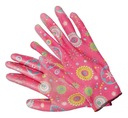 САДОВЫЕ ПЕРЧАТКИ С ЦВЕТАМИ, РАЗМЕР. 8
