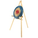 Lukostrelecká podložka slamená 40 cm maľovaný ciferník Druh Slamka