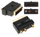 ЕВРО-АДАПТЕР SCART 3x RCA 1x ПЕРЕКЛЮЧАТЕЛЬ SVHS