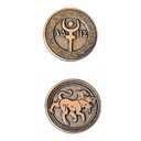 МИФОЛОГИЧЕСКАЯ МЕДНАЯ МЕТАЛЛИЧЕСКАЯ МОНЕТА 1 ШТ. РОЛП