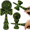 КЕНДАМА ДЕРЕВЯННАЯ ИГРА НА НАВЫКИ ЯПОНСКАЯ ЗЕЛЕНАЯ ИГРУШКА БОЛЬШАЯ 18 СМ