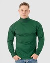 Elegancki Sweter Golf Męski Golfy WXM r M zielony