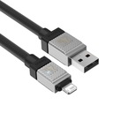 BASEUS kabel USB do Apple Lightning 8-pin CoolPlay 2,4A 2m czarny CAKW00050 Zgodność ze standardem Quick Charge 1.0 Quick Charge 2.0 Quick Charge 3.0