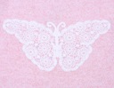 Púdrový sveter s motýlikom 4-5 rokov 110 cm Značka Atmosphere