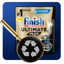 Finish Ultimate Plus 36 Fresh Kapsułki + Czyścik