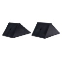 2PCS МІНІ РЕЗИНА KOKO КОМПЛЕКТ 5X3X2-1/2IN PREMIUM WHEEL STOPPER BLOKS H1  (17440237690) фото min 5