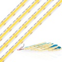 Светодиодная лента COB 12В 5М РОЛЛ НЕОНОВАЯ ЛЕНТА НЕЙТРАЛЬНАЯ БЕЛАЯ ЛИНИЯ 10Вт/м МОЩНАЯ