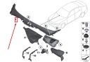 NOUVEAU BMW 3 F30, F80 WINDSHIELD COWL PANNEAU COVER RHD 51717258178 7258178 ORIGphoto 8