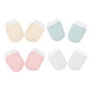 4 ПАРЫ ДЕТСКИХ ПЕРЧАТОК ПЕРЧАТКИ ДЛЯ НОВОРОЖДЕННЫХ НЕ царапаются