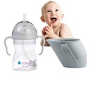 Бутылка для воды B.box с трубочкой 240 мл + чашка Doidy НАБОР для обучения питью для детей