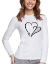 ЖЕНСКАЯ БЛУЗКА С ПРИНТОМ СЕРДЦЕ HIT M