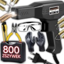 TŰZŐGÉP HEGESZTŐGÉP MŰANYAG FORRASZTÓPÁKA 50W + 800 TŰZŐKAPOCS Márka RETOO