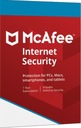Mcafee Internet Security 2024 1 ПК Mac Android iOS 1 год — надежная защита
