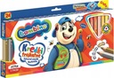 КАРАНДАШНЫЕ МЕЛКИ BAMBINO 24 ЦВЕТА + ТОЧИЛКА