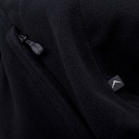 Pánska mikina Elbrus fleece čierna so stojačikom fleece Maze 350G stojačik zips M Veľkosť M