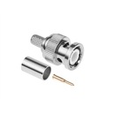 РАЗЪЕМ BNC RG6-U, ОБЖИМНЫЙ