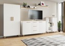 Лунд секция в скандинавском стиле, комплект мебели для гостиной