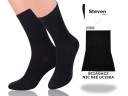Носки без давления Steven 018 черные 35-38