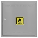 Дверь ревизии газовых дверей 40x70 серый