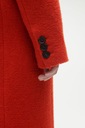 płaszcz oversize z wełną Zara Adererror M Wzór dominujący bez wzoru