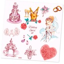 Свадебные наклейки для СВАДЕБНОЙ ГОСТЕВОЙ КНИГИ 114