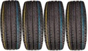 4 PCS. TIRES 225/75R16C BIEZNIKOWANE CALOROCZNE BUS 