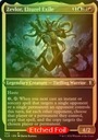 MTG Зевлор, Elturel Exile, ТРАВЛЕННАЯ ФОЛЬГА V.1 (CLB) — состояние NM