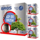 BROS TREES КЛЕЙК ЛЕНТА ПРОТИВ НАСЕКОМЫХ И ПИТОМНИКОВ 5М УПАКОВКА 4 шт.