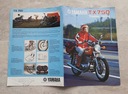 Yamaha TX750 - рекламная папка-брошюра