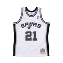 Koszulka Mitchell Ness NBA Swingman Jersey Spurs 1998-99 Tim Duncan L Dekolt okrągły