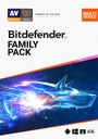 BITDEFENDER Family Pack 15PC Антивирус, продление на 1 год — защита