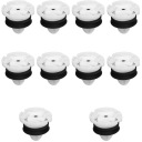 10x CITROEN PEUGEOT RENAULT WINDOW TAPE COLLAR KIT