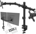 ВРАЩАЮЩИЙСЯ НАСТОЛЬНЫЙ ДЕРЖАТЕЛЬ для двух МОНИТОРОВ 10–27 дюймов, универсальный