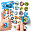 НАБОР НАКЛЕЙКОВ + ТАТУ ДЛЯ ДЕТЕЙ ДЕТСКИЕ СУПЕР ЗИНГИ КАЧЕСТВА