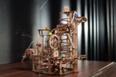 Guľôčková dráha so špirálovým kladkostrojom DIY - Ugears Zbierka Modele Mechaniczne