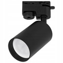 Трековый светильник 3x Лампа GU10 черная полоса 1м Отражатель TRACK
