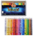 MAGIC 51514 РАЗНОЦВЕТНЫЕ КАРАНДАШИ KOH-I-NOOR 23+1