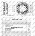 DC3952 NRF EMBRAGUE DE VENTILADOR DEL RADIADOR CONVIENE DO: DAF 65 CF NS133M/NS156 