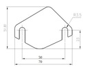 BRIDA CIEGA EGR PEUGEOT FORD CITROEN HDI TDCI 008 