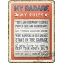 ПЛАКАТ 15X20 МОЙ ГАРАЖ, МОИ ПРАВИЛА 26301